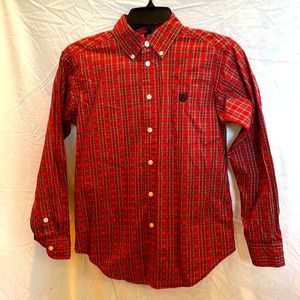 Chaps LS Boys Button Down - Size M(12-14)